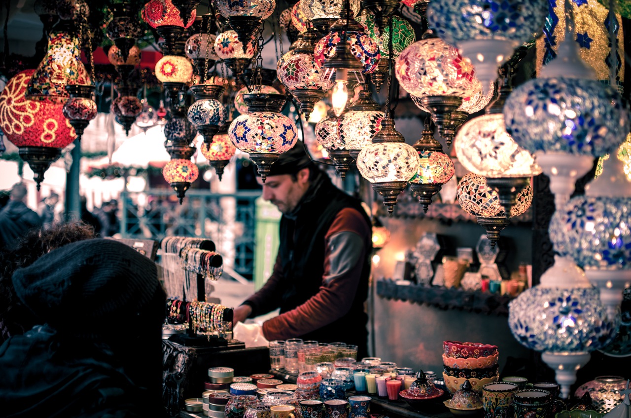 photographing street markets