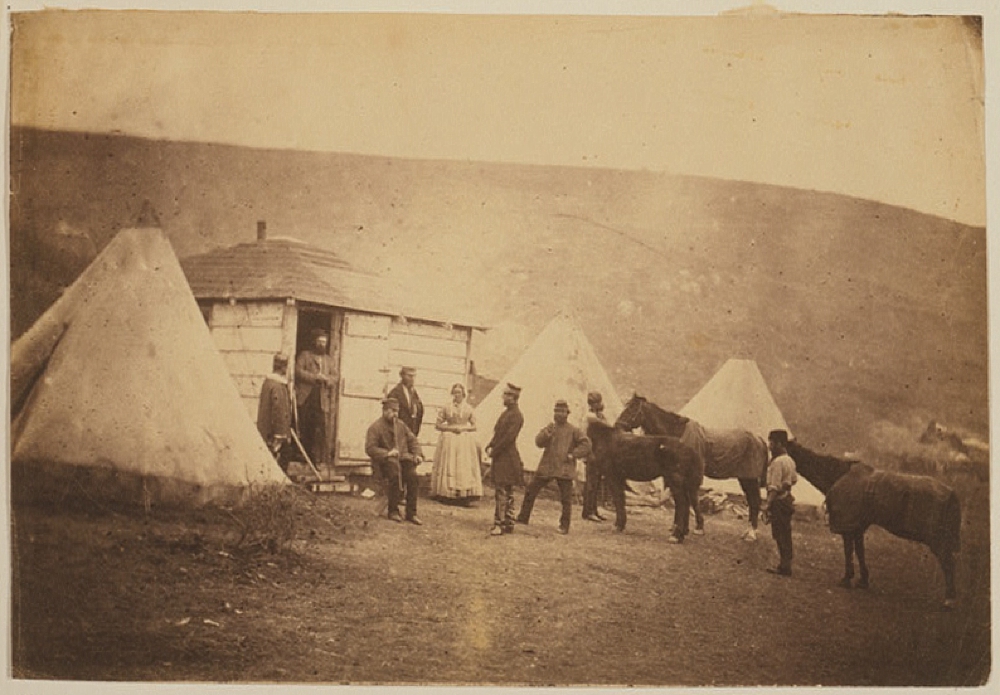 Captain Webb's hut, 4th Dragoon Guards