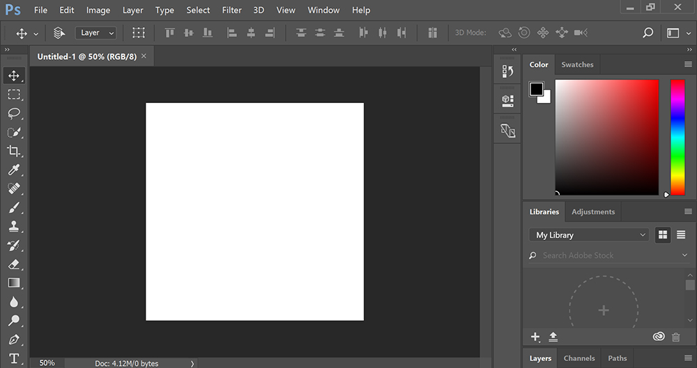 Photoshop Interface