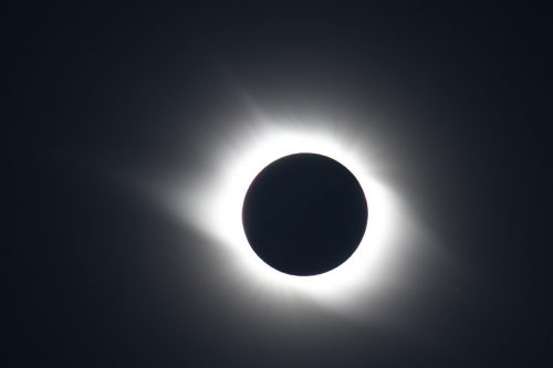 Outer Corona, Total Solar Eclipse 2008 taken in China, by the Gobi Desert