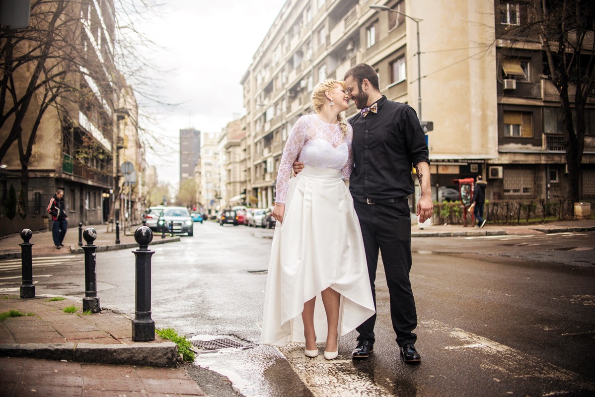 street wedding