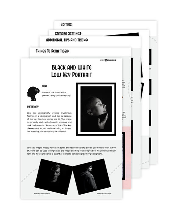 Black-and-white-low-key