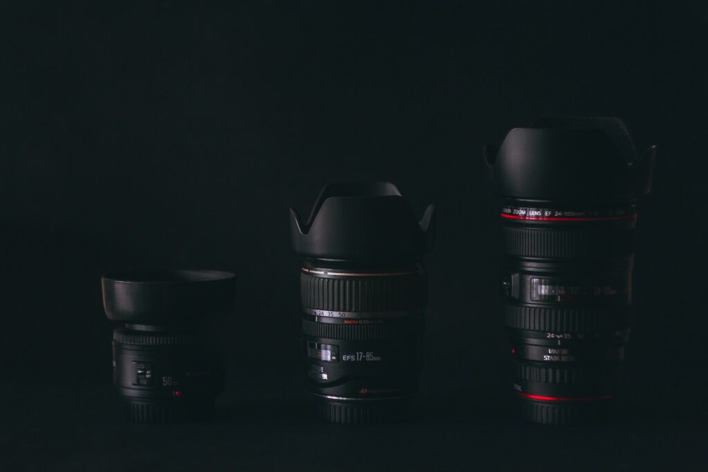 different focal lengths