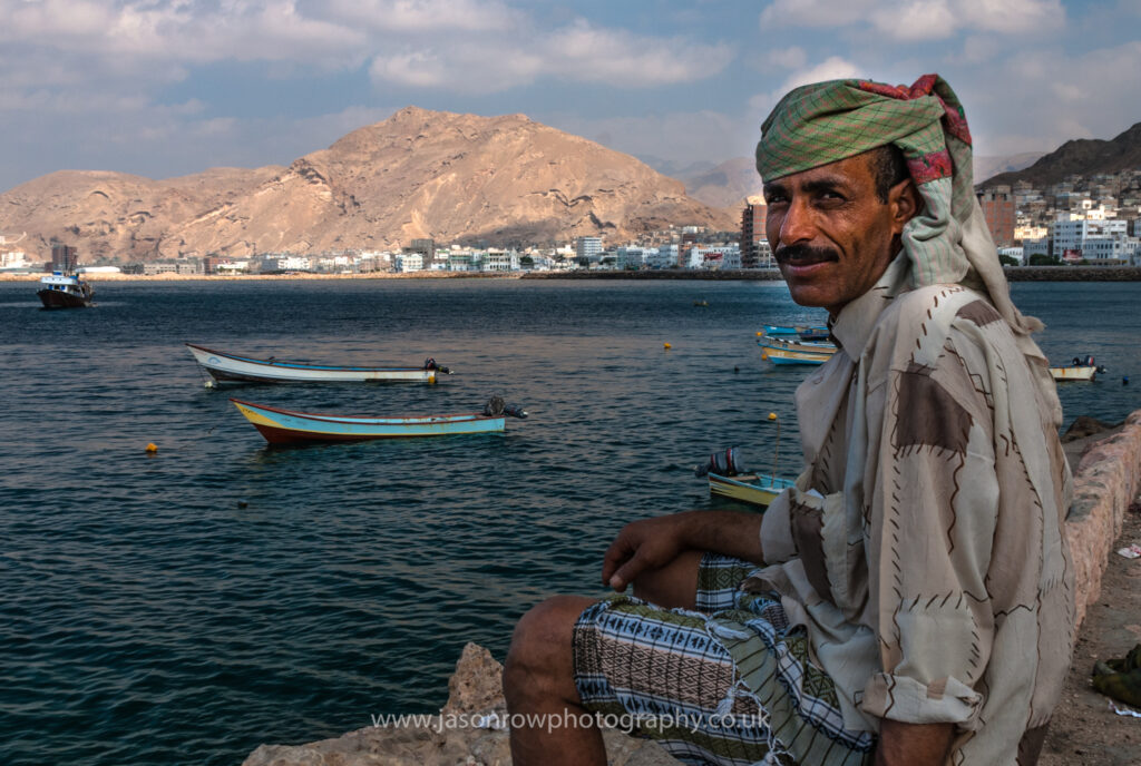 Yemeni fisherman in Al Mukalla Yemen