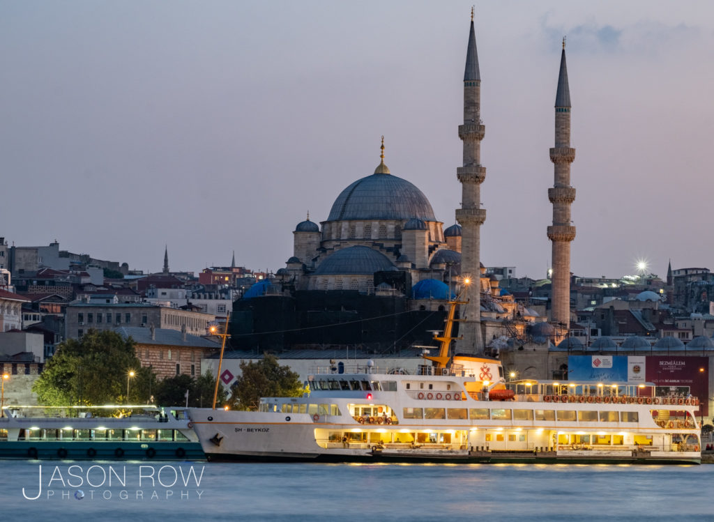 Old Istanbul at twilight