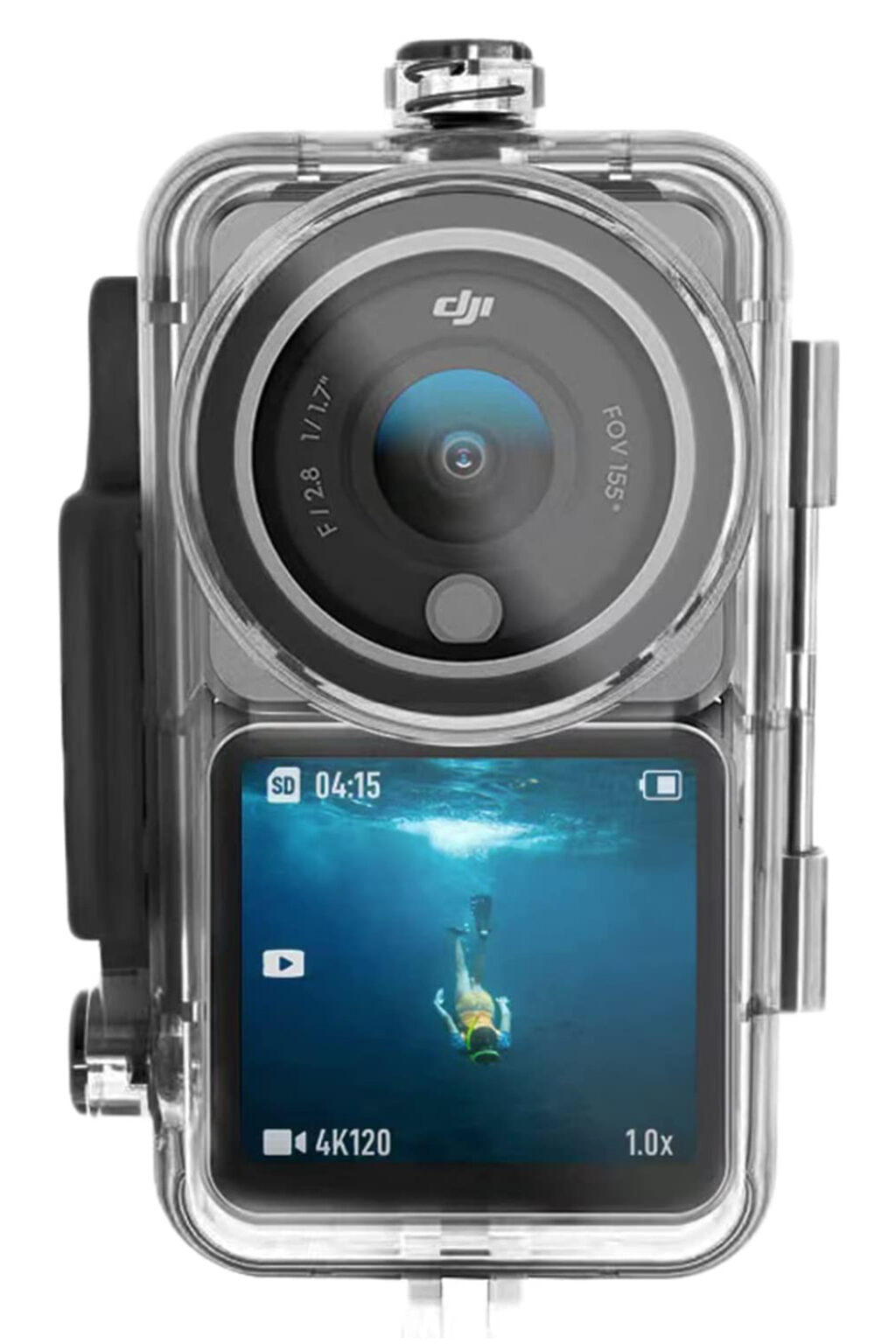 fitstill waterproof housing for DJI Osmo Action2 Camera