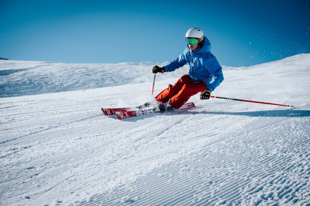 ski freeze the moment