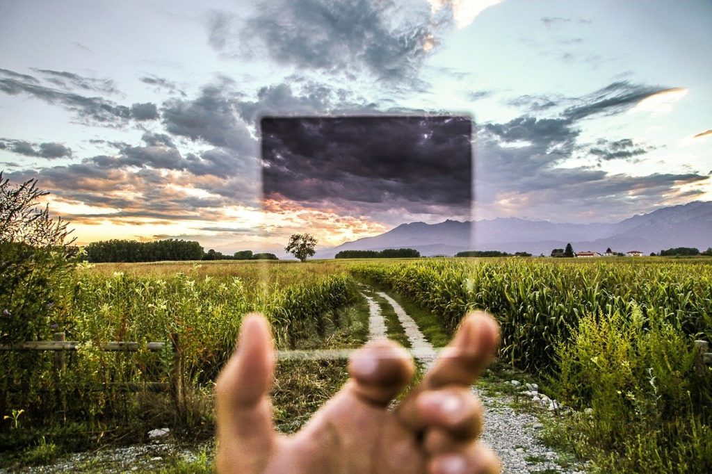 nd grad filter infront of cane field