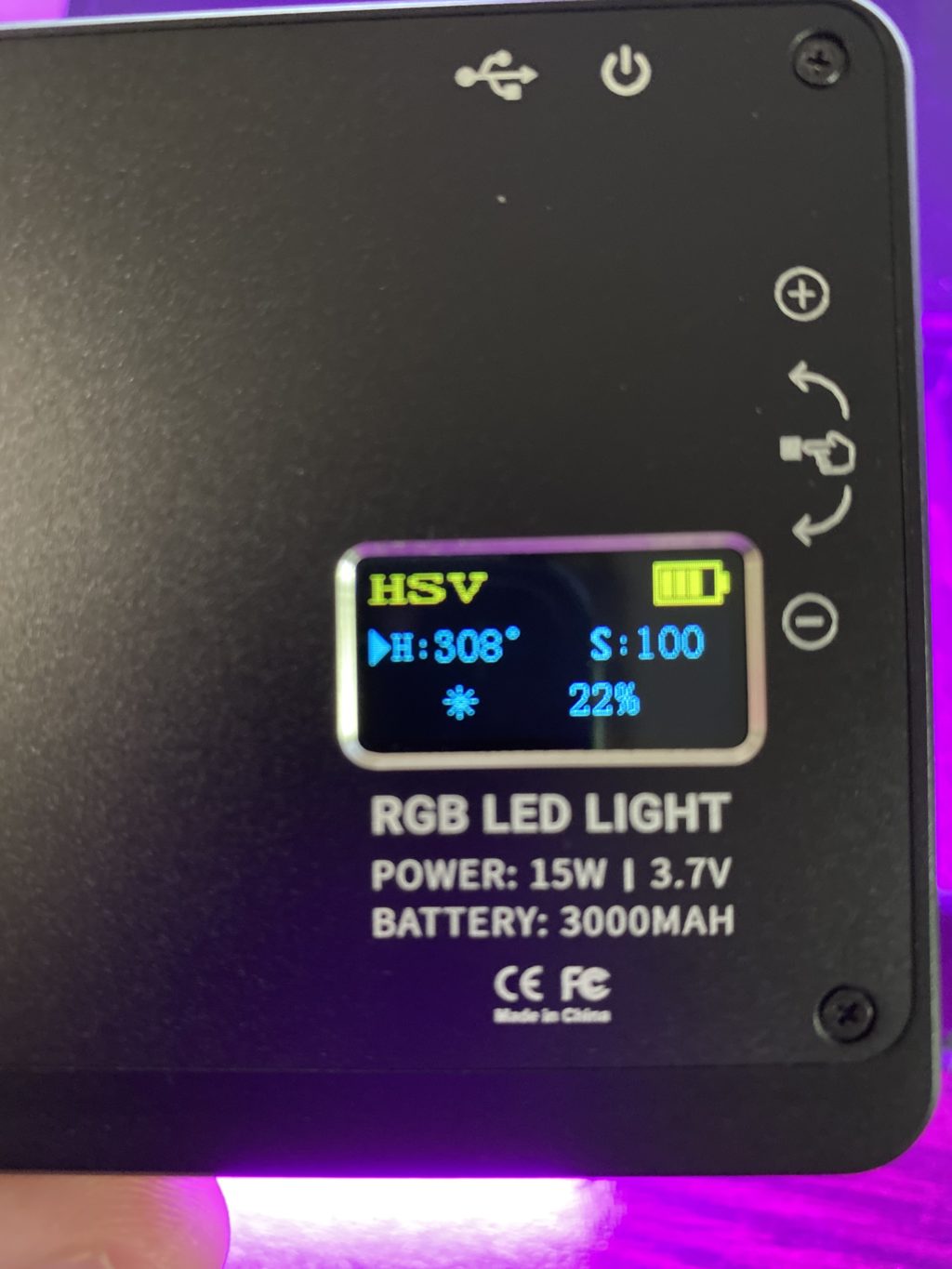 Sandmark Prolight RGB lcd screen