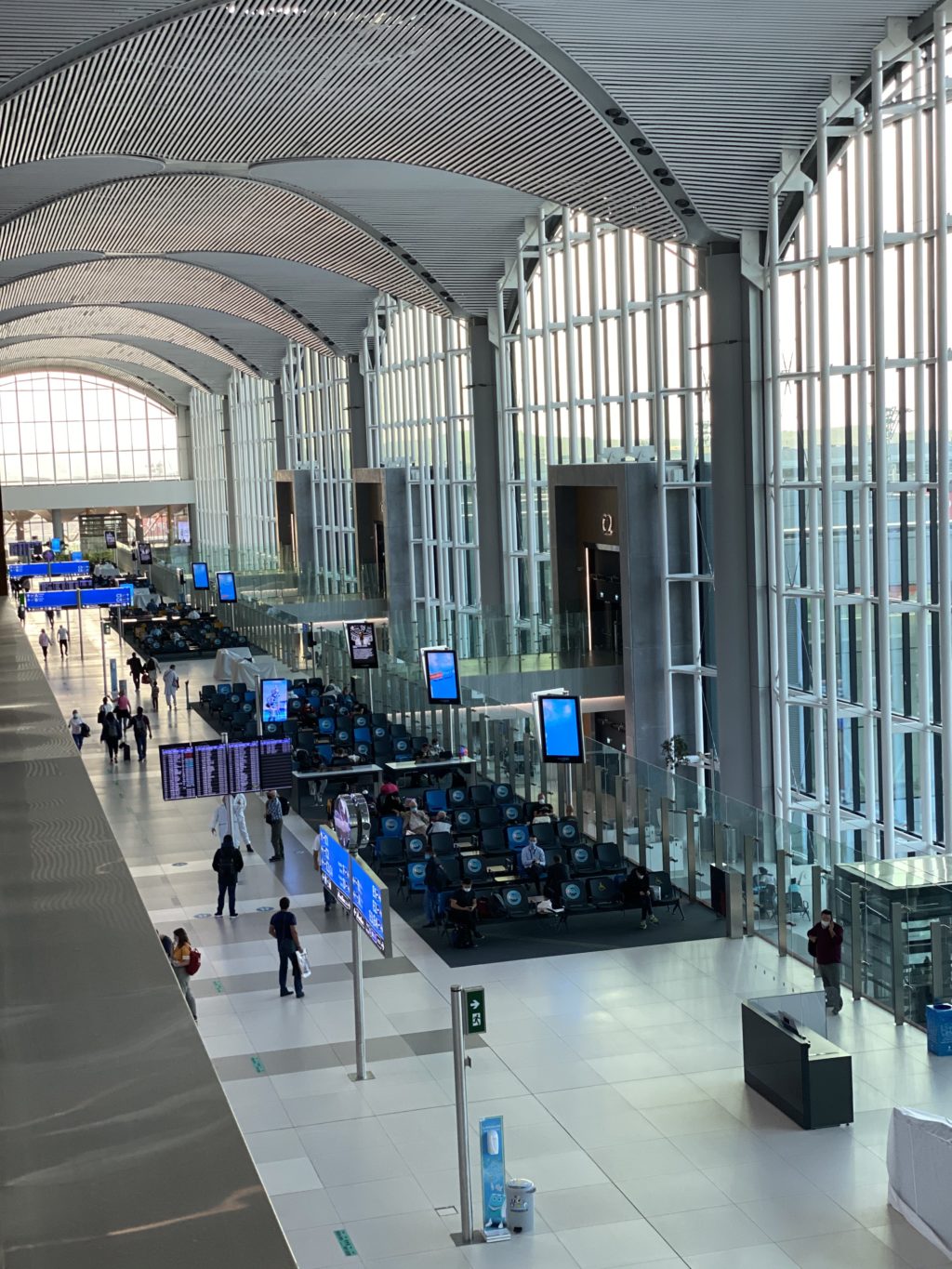 Istanbul new airport interior 