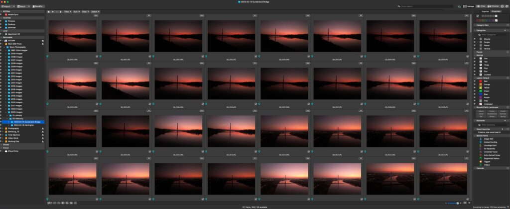 Screenshot of the ACDSee Photo Studio Manage module 