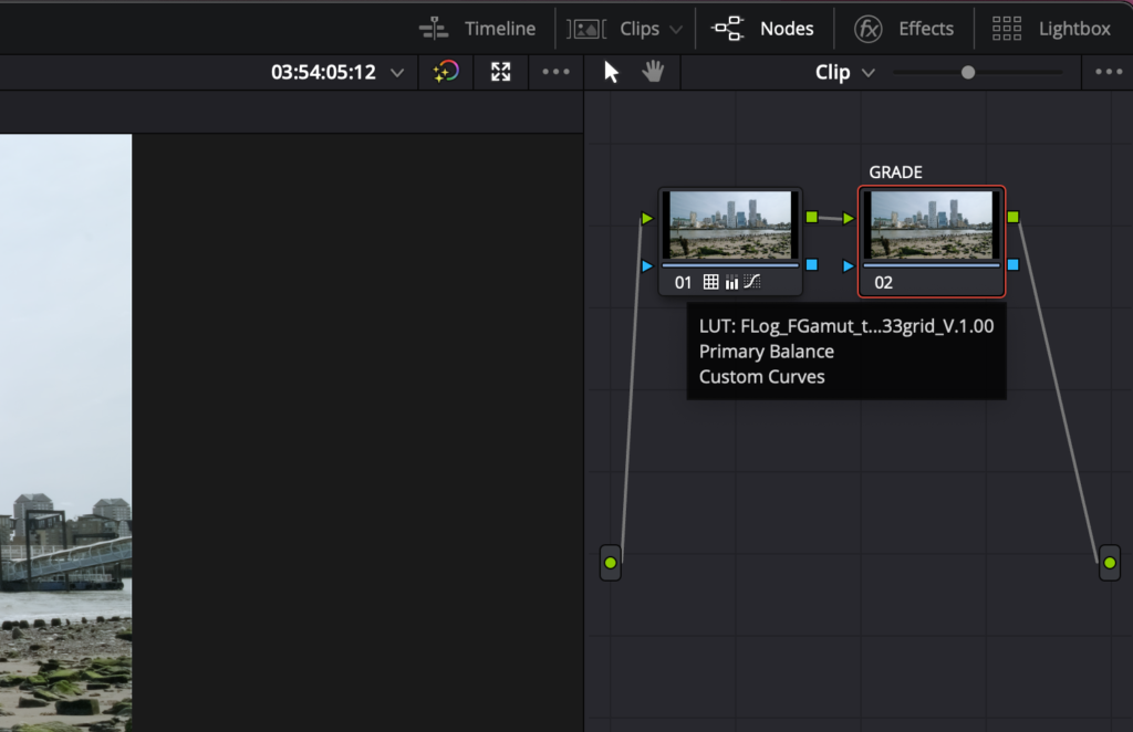 Using Nodes in DaVinci Resolve