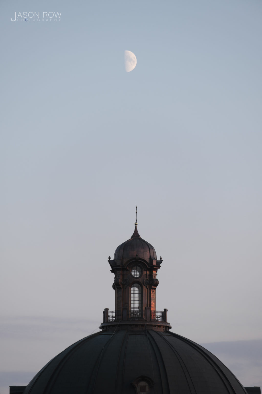 Lviv Church Dome With Moon