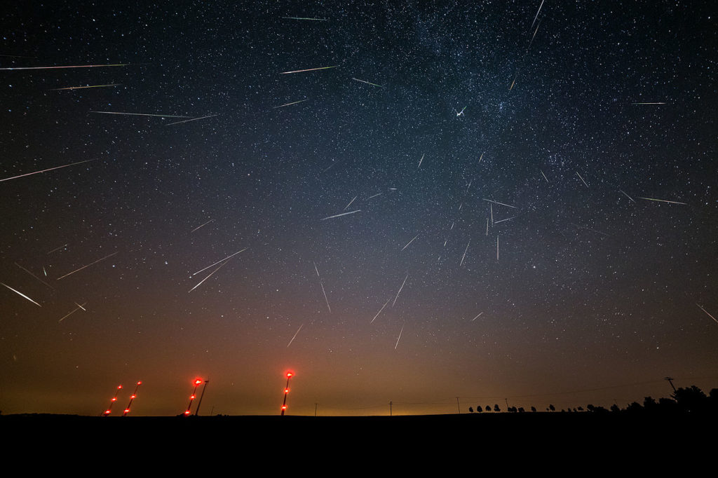 perseids meteorite