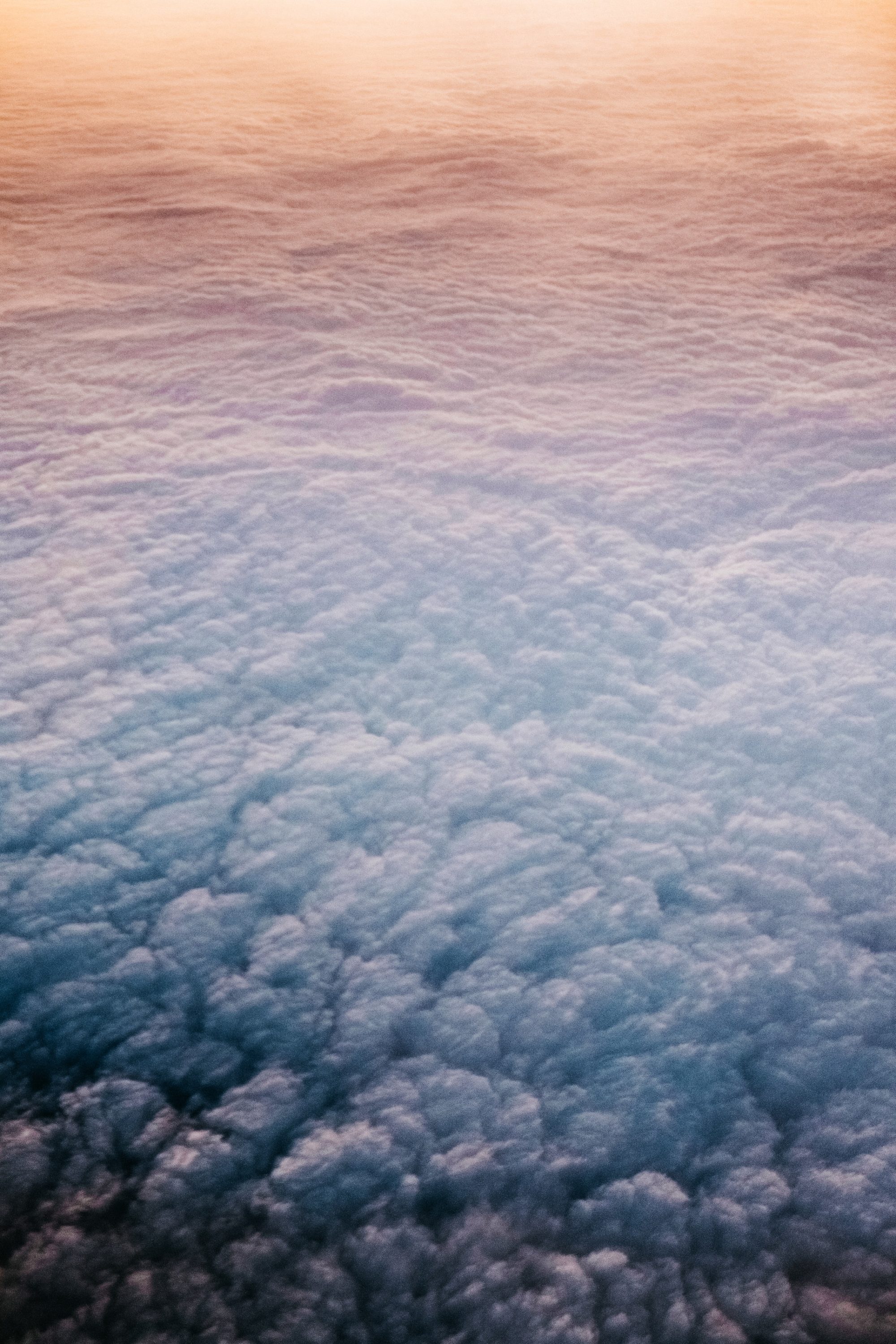 soft pastel clouds