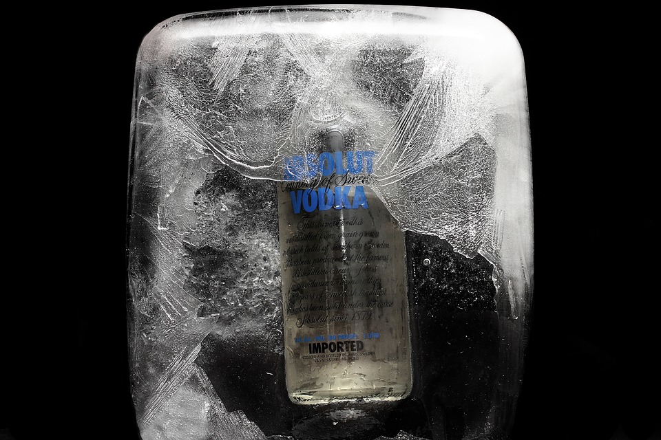 absolut vodka product photography