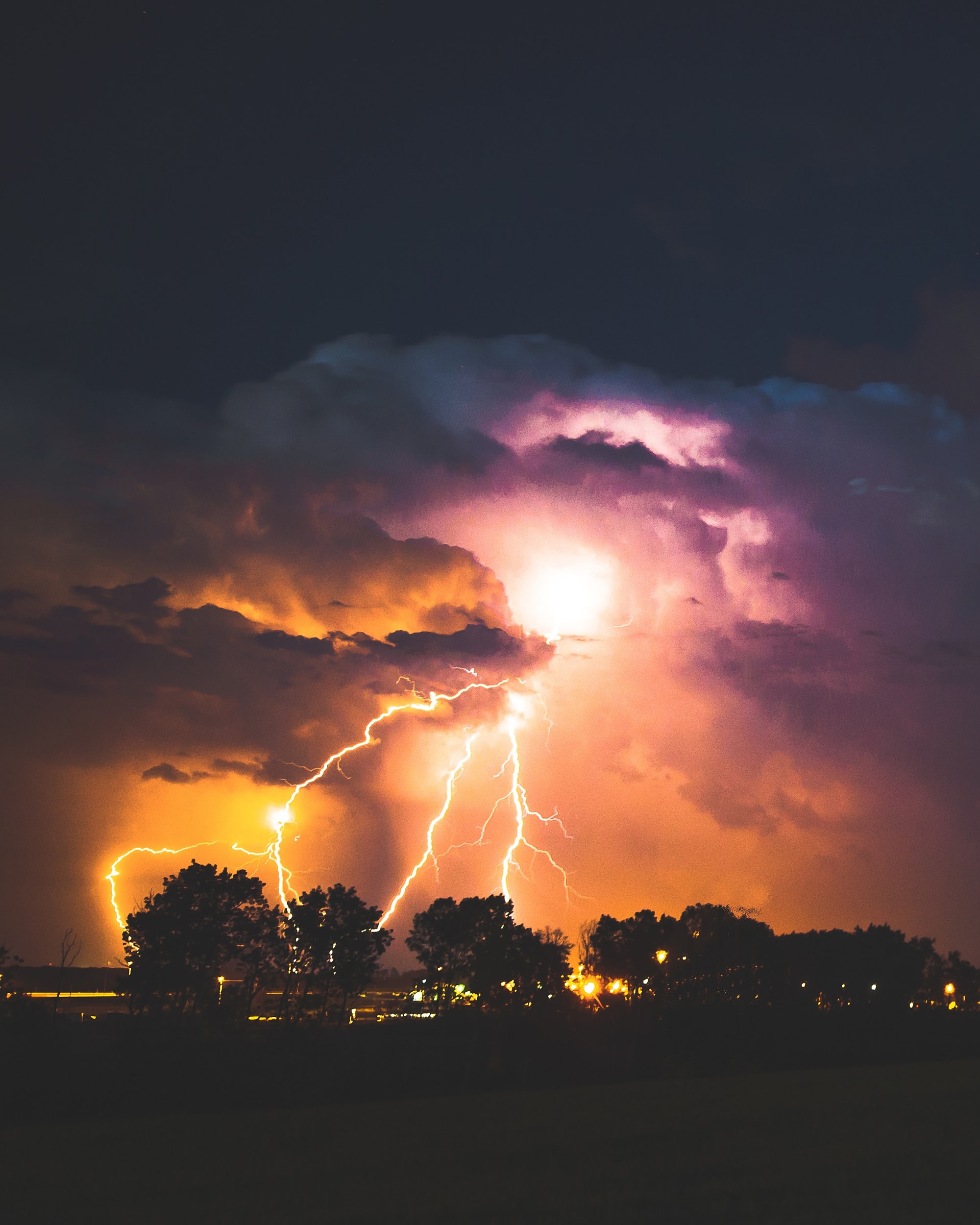 lightning storm