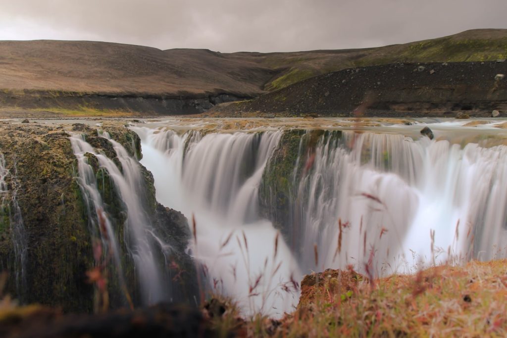 waterfall autumn