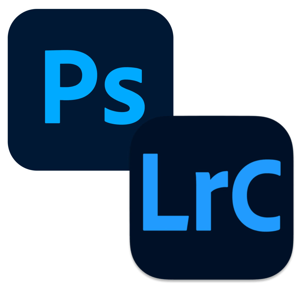 Photoshop and Lightroom Classic logos