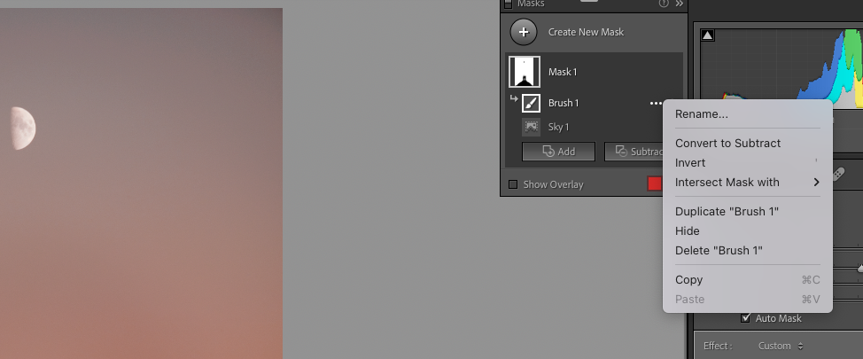 Further masking tools in Lightroom Classic.