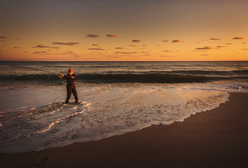 beach at sunset