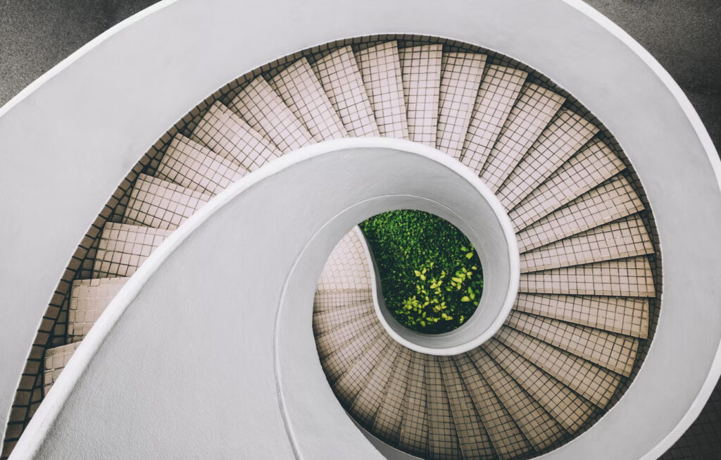 spiral stairway