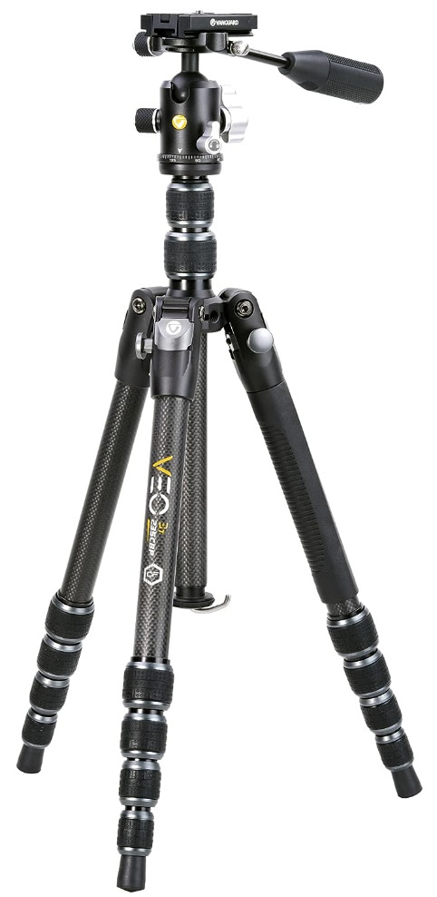 vanguard VEO3T235CBP carbon fiber travel tripod wedding photographer