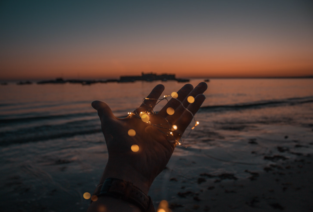 beach tealights