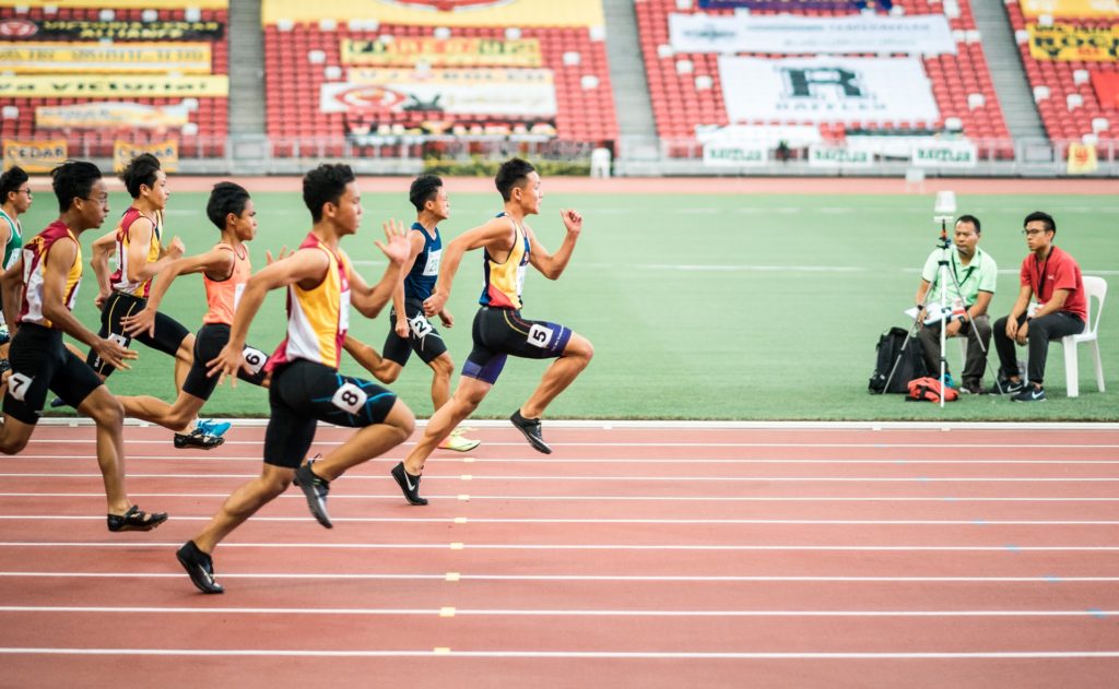 sports photography running