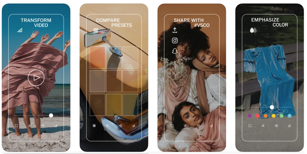 VSCO filters photo app