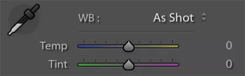 White Balance Sliders for jpeg files