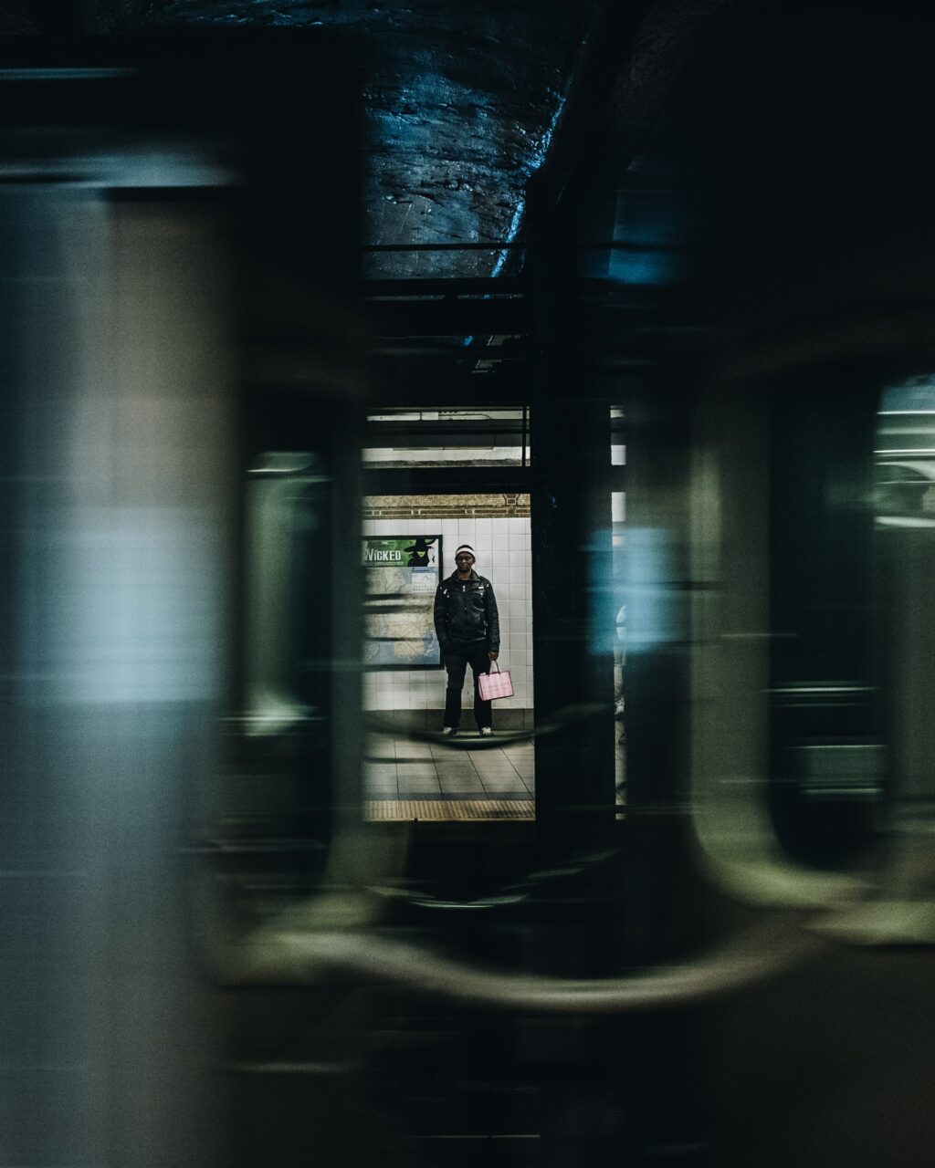 long exposure subway