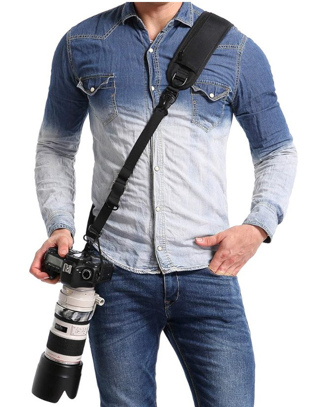 waka rapid camera neck strap