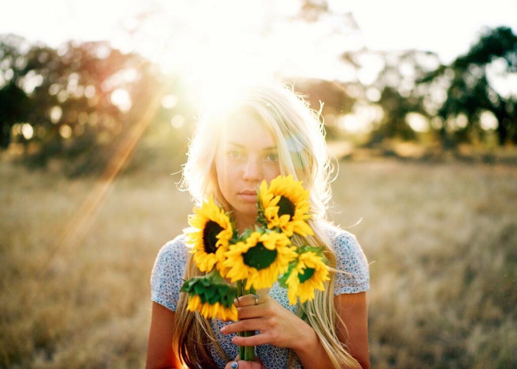 backlighting portrait