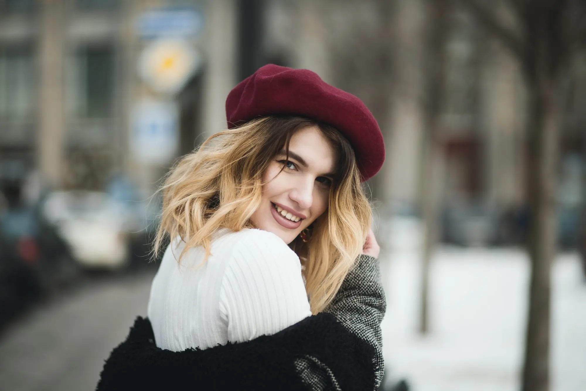 adult-beautiful-blogger-1381558 portrait photography outdoors