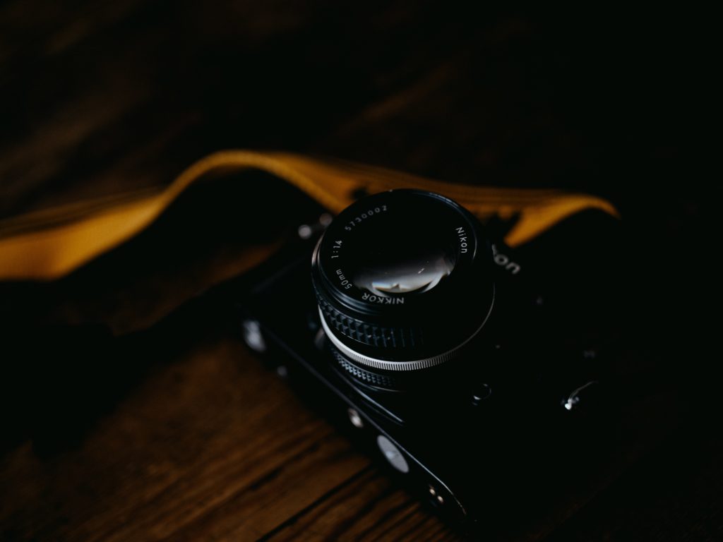 Old Nikon film camera