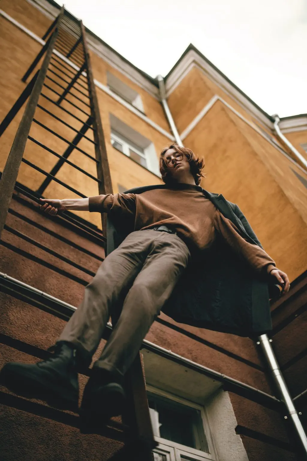 low angle stairs photo