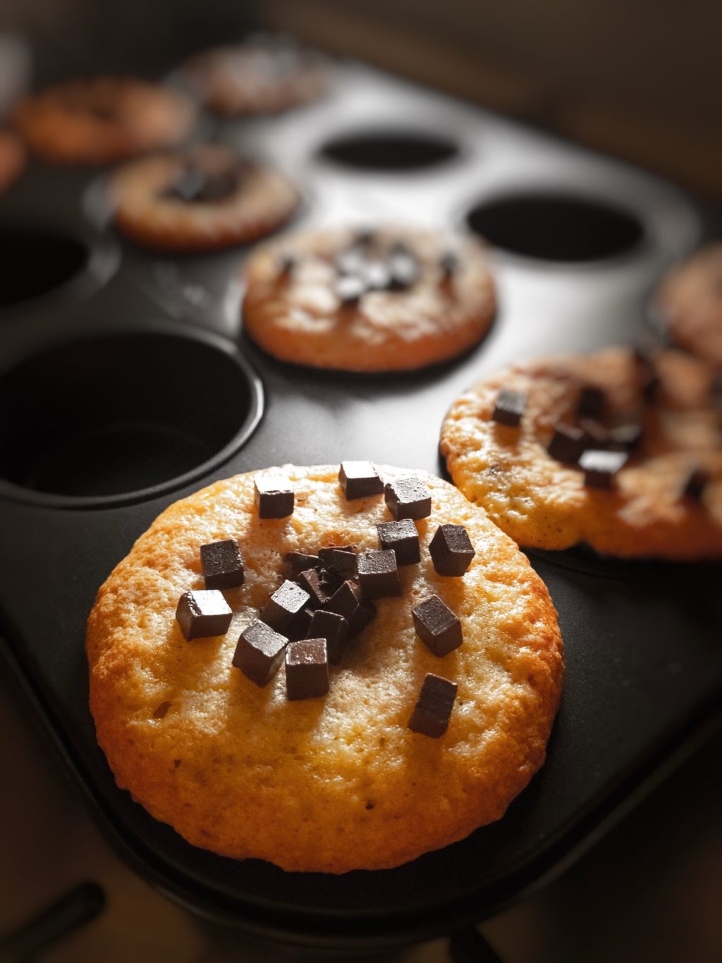 a group of donuts on a stove