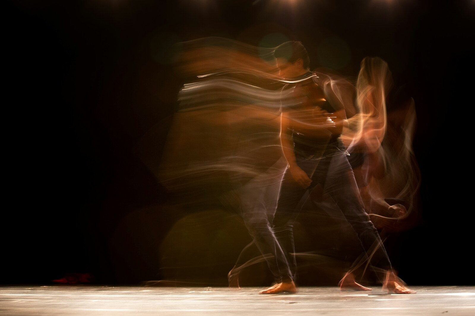 Creative long-exposure photography example