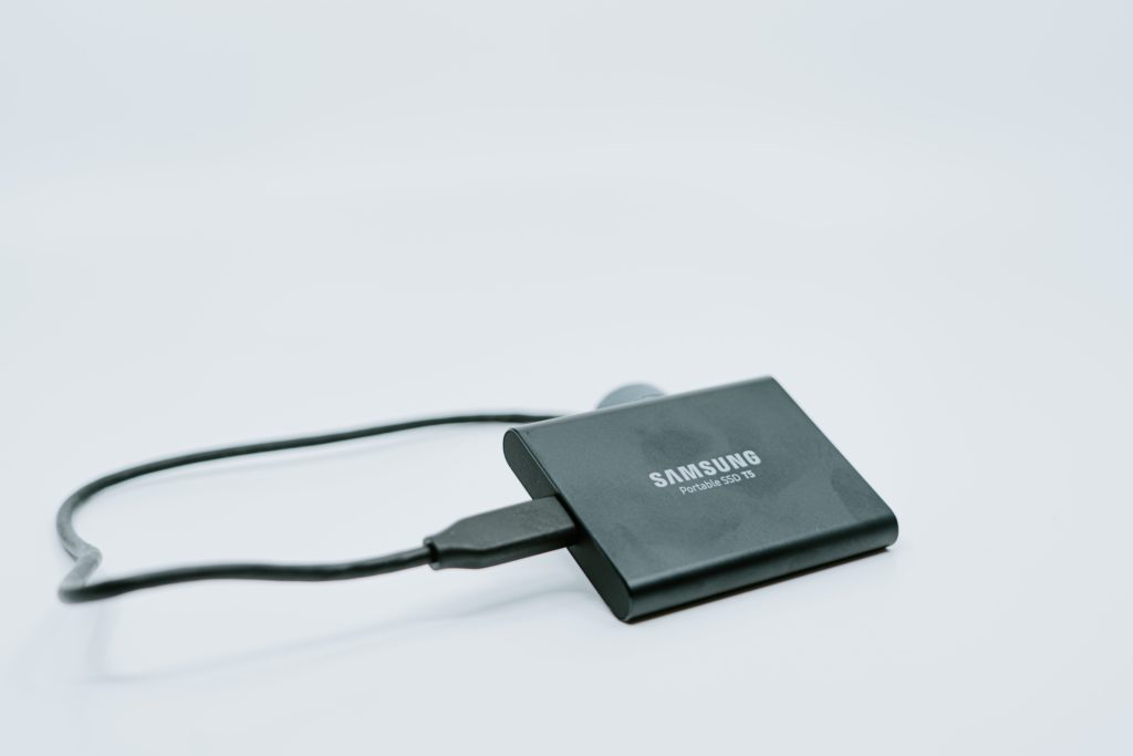 Samsung T5 SSD drive 