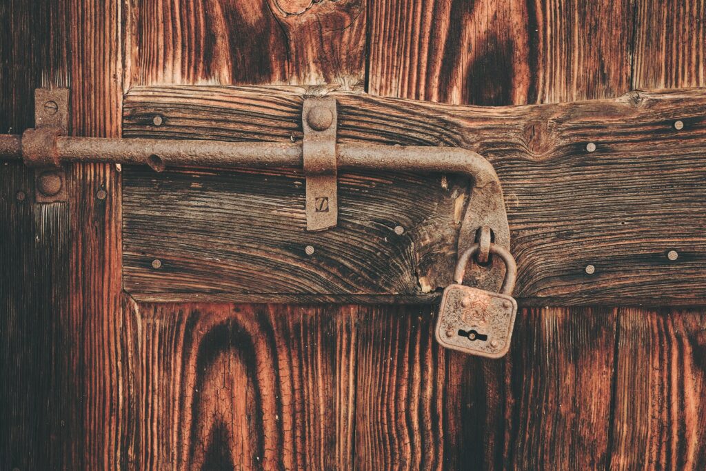 lock old doors