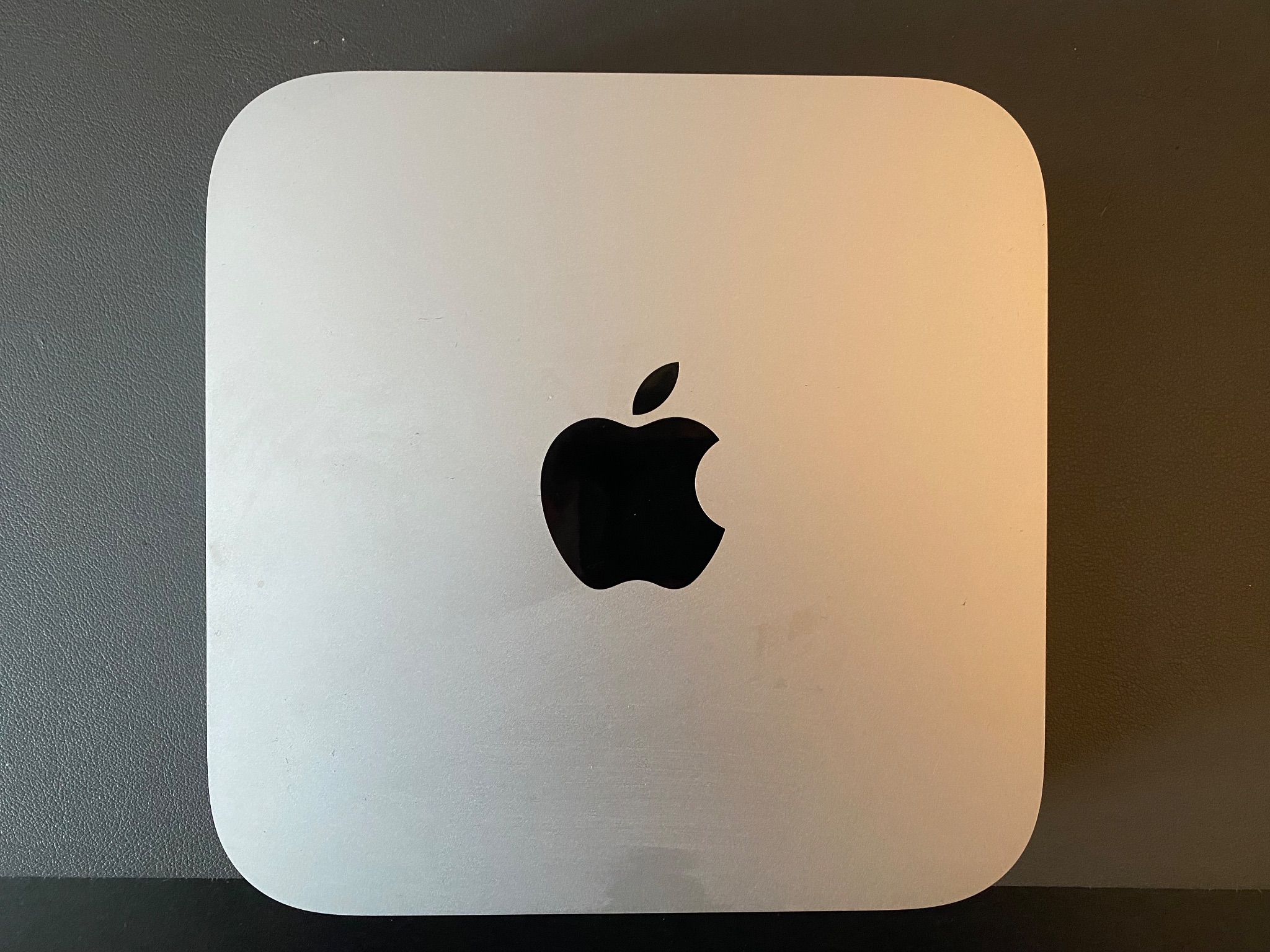 External top view of Apple Mac Mini