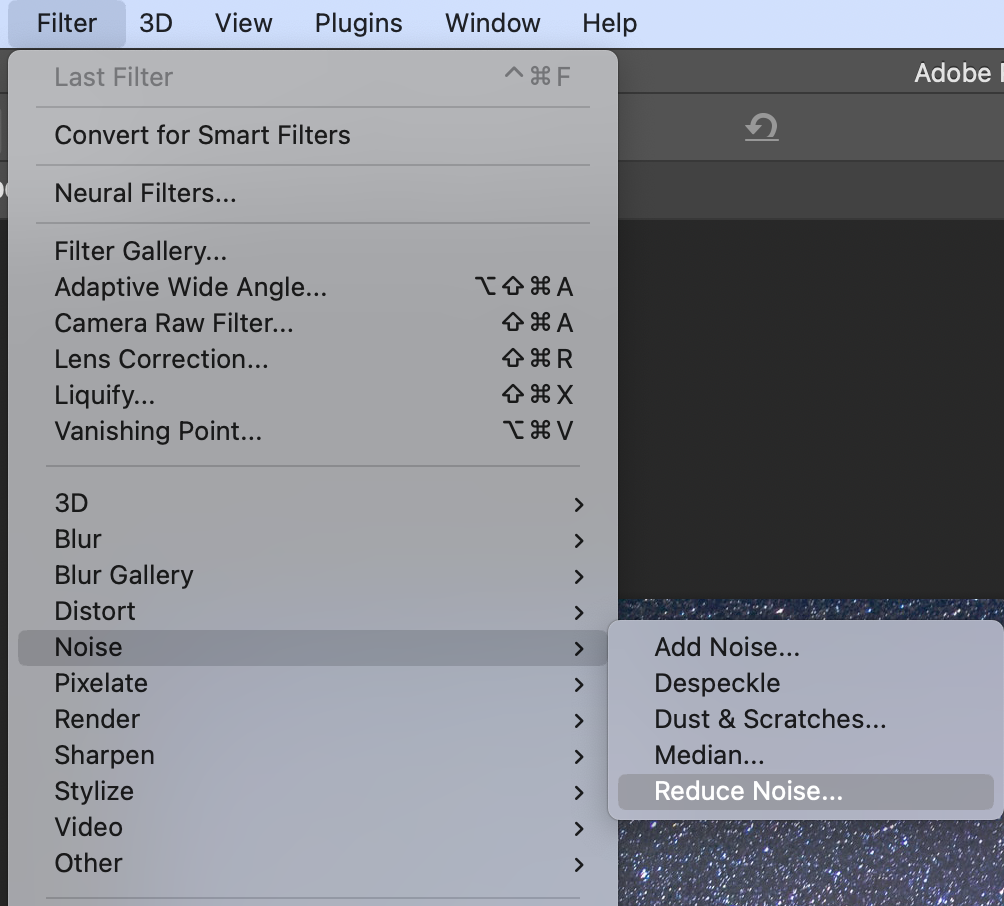 advanced noise reduction filter