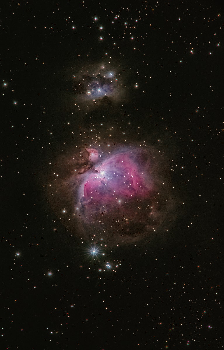Nebula with stars