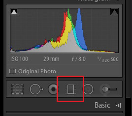 graduated filter tool