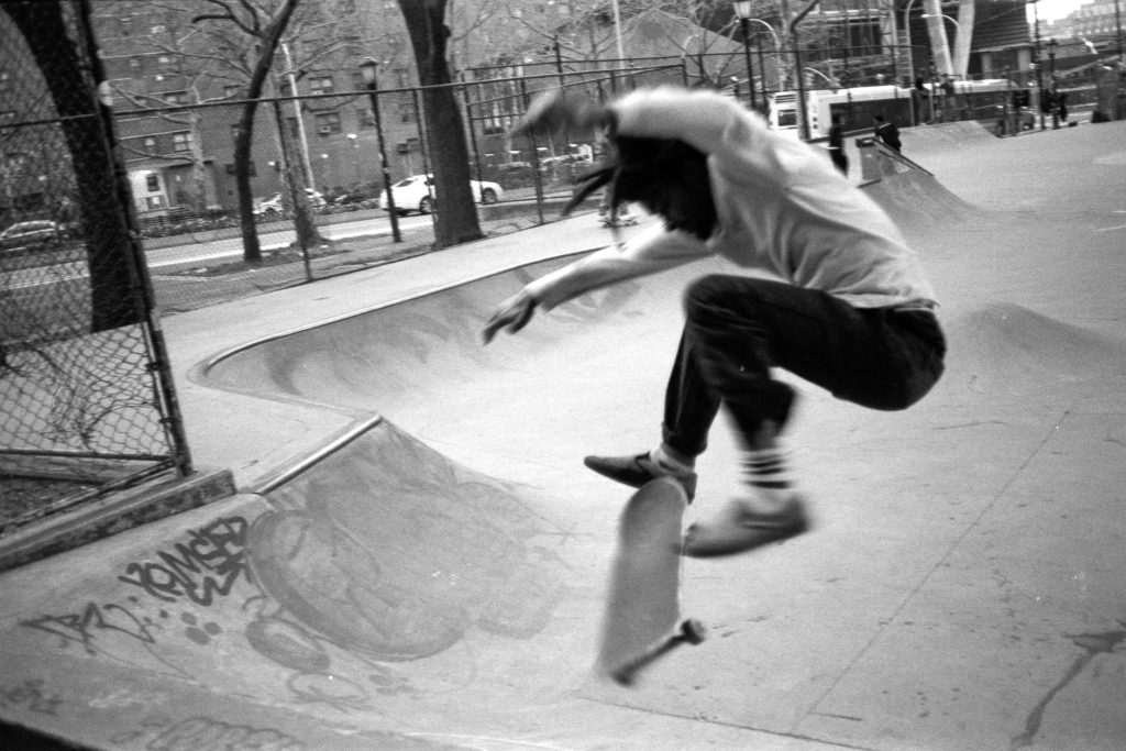 black and white skateboard