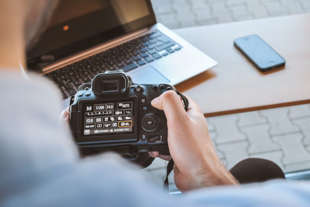 camera and computer