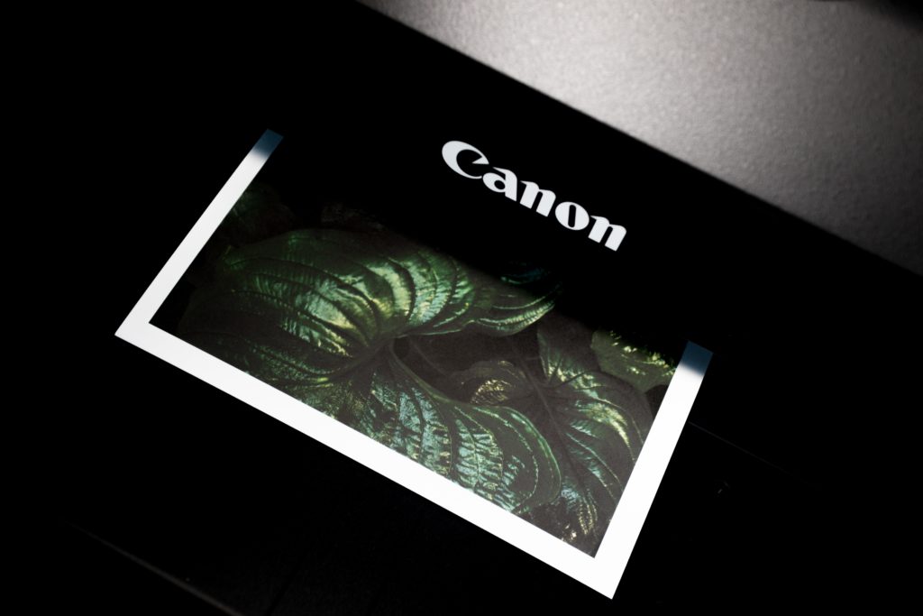 Canon color printing making print