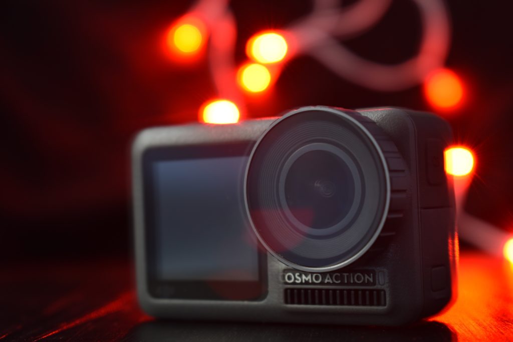 A DJI Osmo Action camera