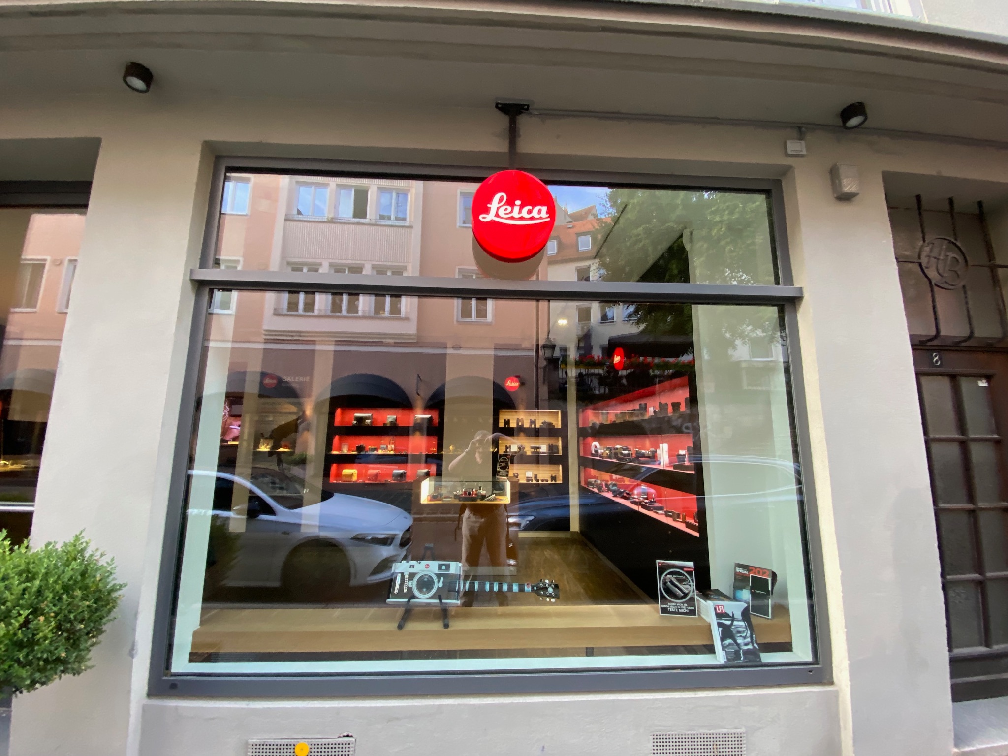 Leica camera store in Nuremberg, Germany 